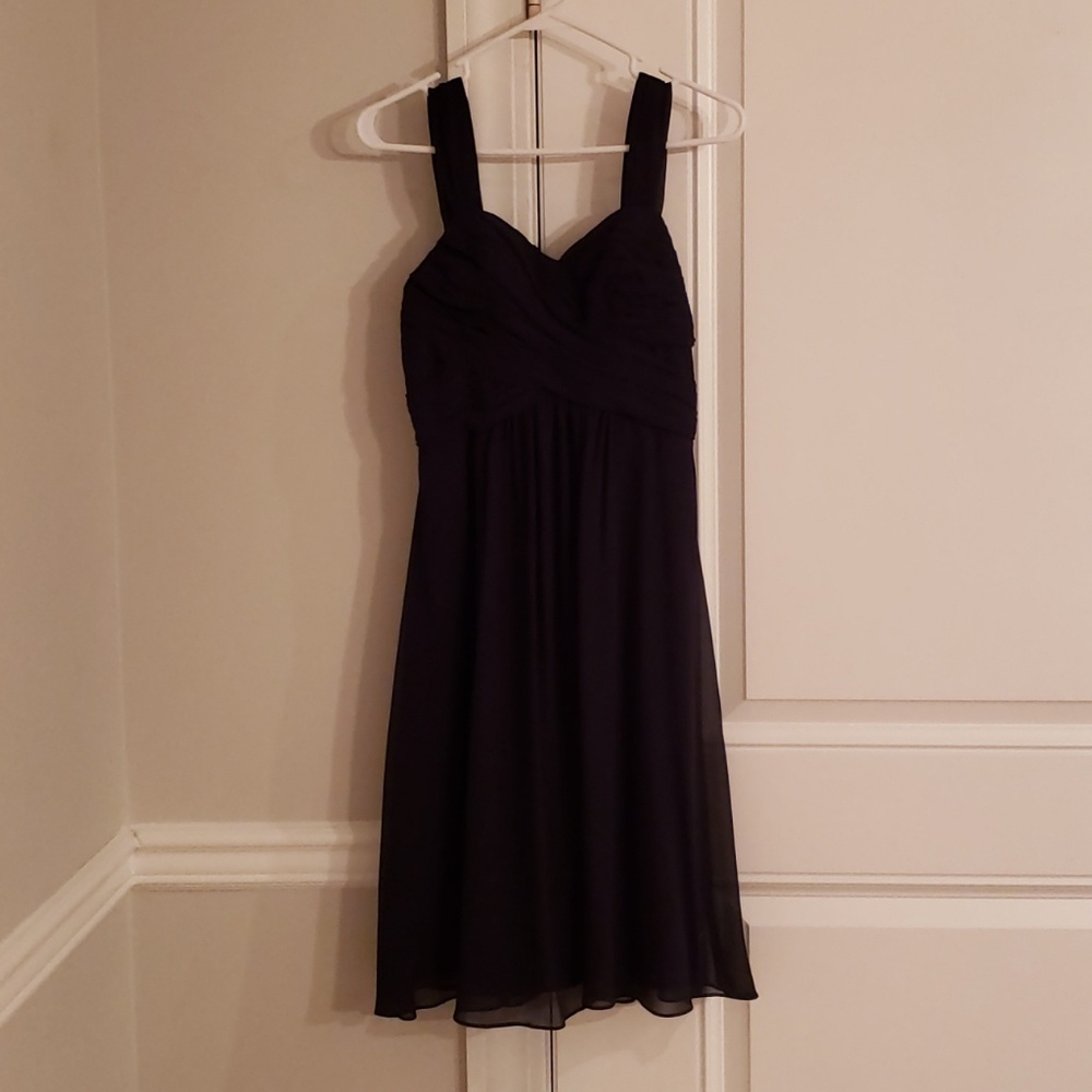 Navy bridesmaid dress